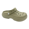 New hole shoes toe caps beach shoes thick soled height increasing sandals casual women's slippers