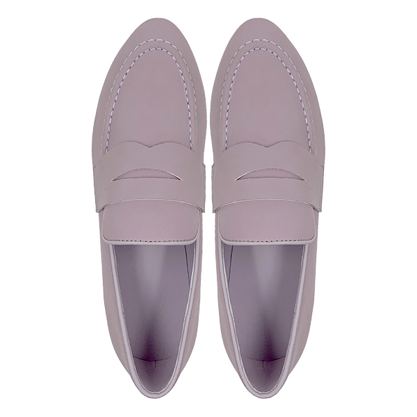 Soft soled loafers for women's spring new commuter flat sole single shoes one foot kick