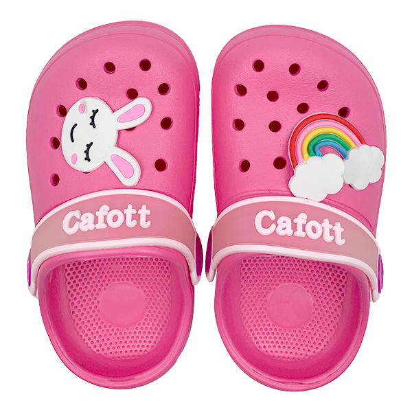 Children's slippers summer children's hole shoes baby indoor anti slip cool slippers