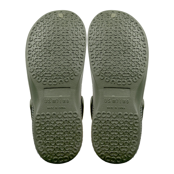 Outdoor comfortable lightweight breathable anti slip two-piece perforated shoes for couples in spring and summer