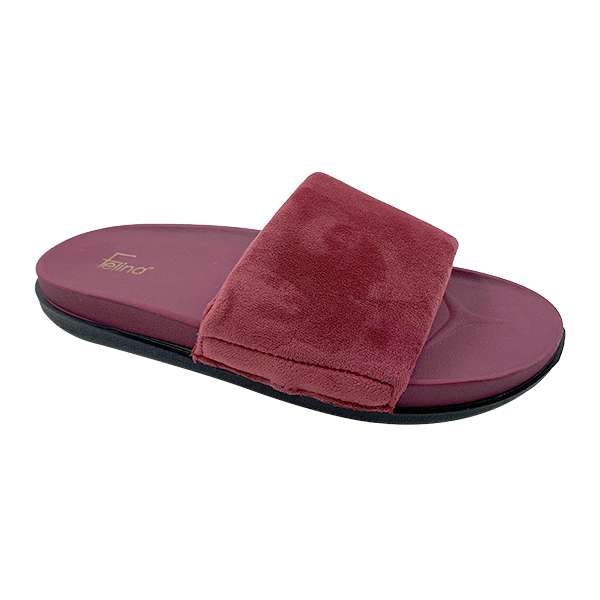 Suede leather flat slippers summer new style women's fashionable casual slippers