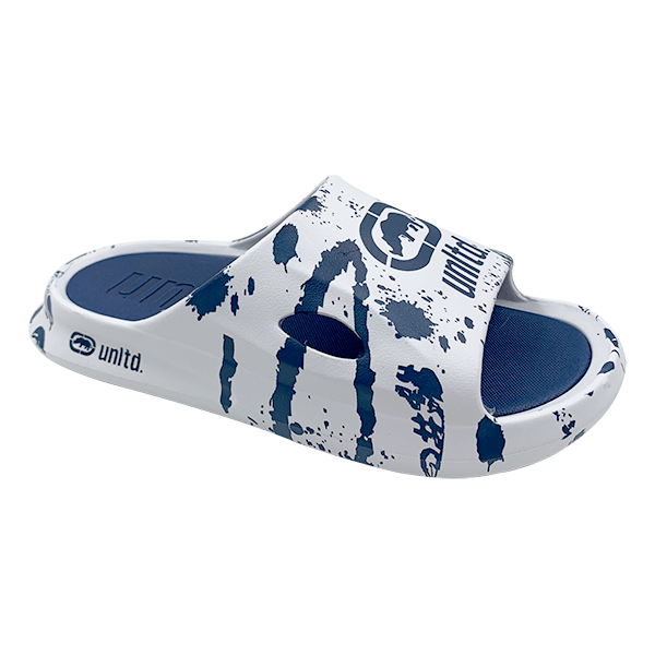 Thick soled slippers for men in summer fashionable prints for outdoor wear indoor home decor bathroom shower anti slip and cool slippers