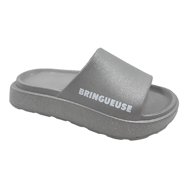 Men's and women's cool slippers with a sense of stepping on poop summer outdoor wear indoor bathroom couple's non slip thick soled slippers