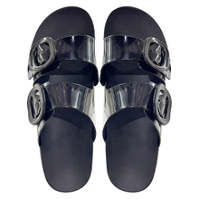 New men's shoe slippers with Roman hollow out thick sole and wide surface summer cool slippers exposed toe jelly shoes