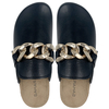 New round headed British style metal niche outdoor cooler with European station toe cover thick soled slippers for women