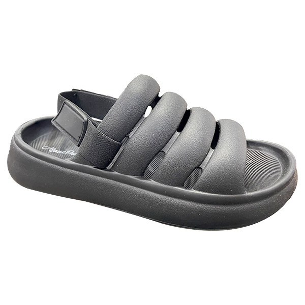 New Thick Bottom Sandals Versatile Velcro Flat Slippers for Height Increase Men and Women Same Style Slippers Couple Shoes