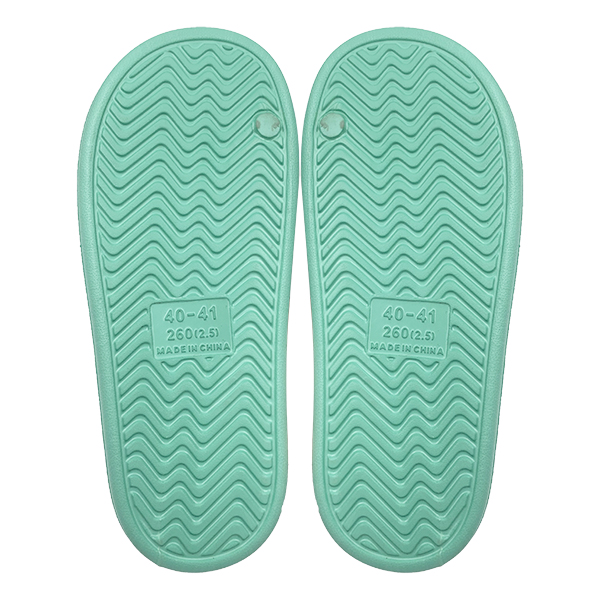 New light green EVA foot poop feeling fashionable women's summer outerwear home anti odor straight drag