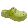 Thick soled perforated shoes for men and women for summer wear 2025 new seaside beach anti slip toe cap height increasing cool slippers