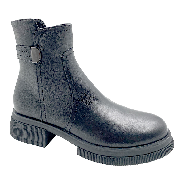 Genuine leather retro British style short boots with thick soles for women Martin boots versatile for autumn and winter