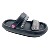 New women's home anti slip bathroom mop two character mop shower mop multi-color home slippers