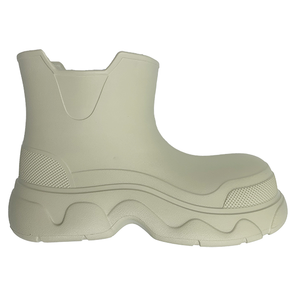 Short tube rain boots for women new style for external wear anti slip rain boots for kitchen washing thick soled soft soled rubber shoes