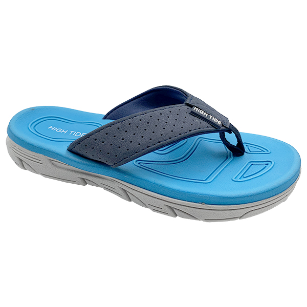 Summer new men's latex soft soled casual beach shoes with flip flops
