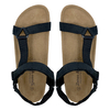 New summer fashion trend flat bottomed cork mop Velcro women's sandals