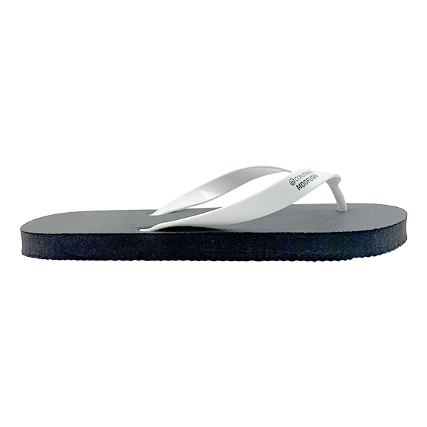 PVC white smooth strip flip flops comfortable and non slip internet red sandals beach shoes