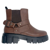 Girls' leather boots Spring and Autumn new Korean version single boot short boots Little girls' soft soled Martin boots