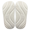 New solid color simple and lightweight indoor slippers for couples anti slip straight drag with a sense of stepping on poop casual cooldown
