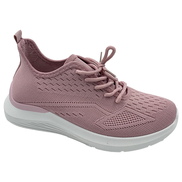 Women's shoes with anti slip and wear-resistant fly woven sports shoes casual and versatile running shoes