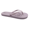 Hollow out heart-shaped new style flip flops with clip on feet slip resistant beach and beach sandals