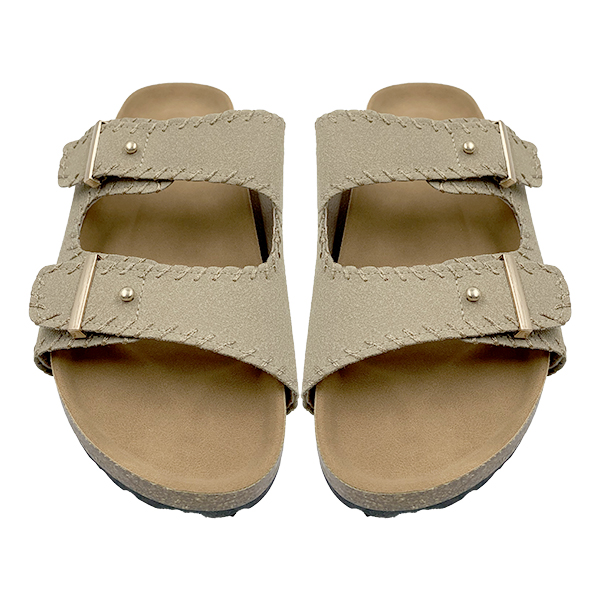 Women's soft soled Boken sandals for outdoor wear summer retro casual versatile leather comfortable beach shoes thick soled straight drag