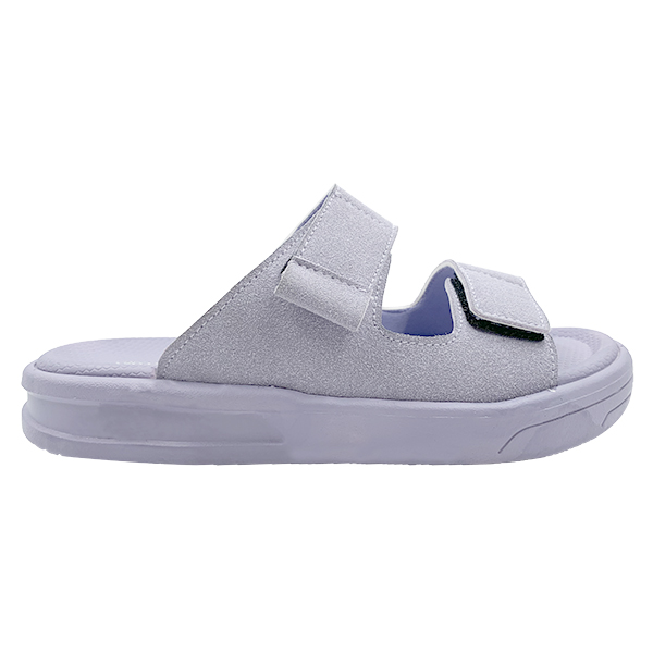 Purple women's thick soled two character sandals are casual and versatile shoes for daily wear. They are lightweight breathable and can be worn as beach sandals