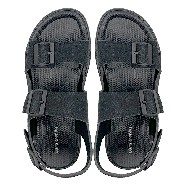 Black men's sandals are casual daily shoes that are lightweight breathable and can be worn as beach sandals