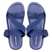 Navy blue sandals for men's casual and comfortable daily versatile shoes lightweight and breathable beach sandals