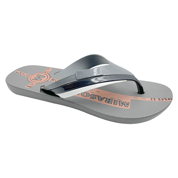 New men's flip flops with color blocking for beach wear and anti slip outdoor men's flip flops