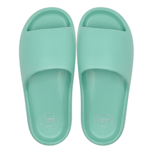 New light green EVA foot poop feeling fashionable women's summer outerwear home anti odor straight drag