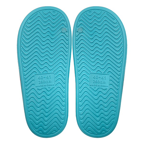 New aqua green EVA foot poop feeling fashionable women's summer outerwear home anti odor straight drag