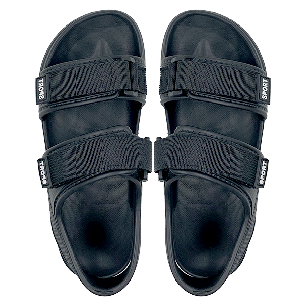Velcro sandals for out of season casual trendy thick soled anti odor anti slip wear-resistant breathable driving beach shoes