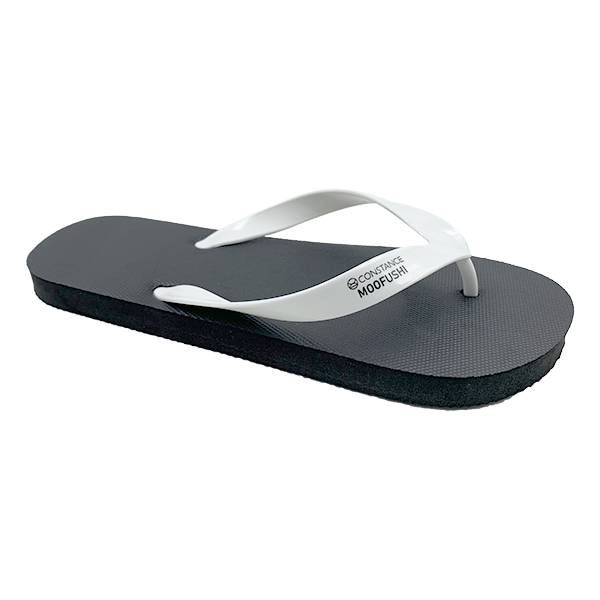 PVC white smooth strip flip flops comfortable and non slip internet red sandals beach shoes