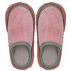 Wiping the floor with cloth slippers removable and washable solid color simple interior sweeping and mopping wooden floor for lazy people to wipe the floor