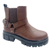 Girls' leather boots Spring and Autumn new Korean version single boot short boots Little girls' soft soled Martin boots