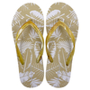 Marble flip-flops beach sandals can be worn outside in summer