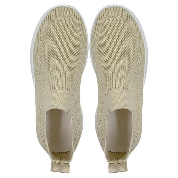 Men's and women's shoes breathable and plush sports and leisure shoes with a soft sole and fly woven sole