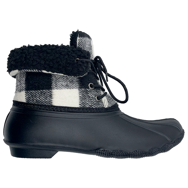 Black autumn and winter snow boots women's new plush Martin women's boots children's shoes