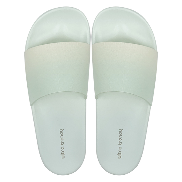 Gradient upper light blue single line slippers can be worn externally simple women's shoes slippers