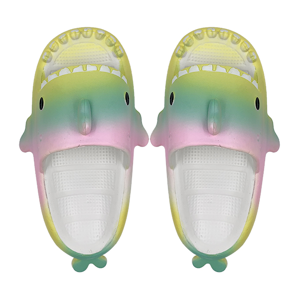 Shark slippers for women in summer dopamine indoor and outdoor wear cute anti slip comfortable and easy to step on