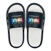 Trendy brand slippers for men new style for wearing on the outside with thick bottom EVA beach shoes in a straight drag