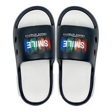 Trendy brand slippers for men new style for wearing on the outside with thick bottom EVA beach shoes in a straight drag