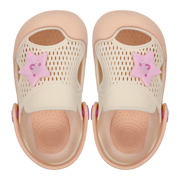 New children's hole shoes cute lightweight soft soled sandals anti slip baby beach shoes