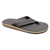 Men's summer non slip leather sandals for outdoor wear men's fashionable and casual flip flops