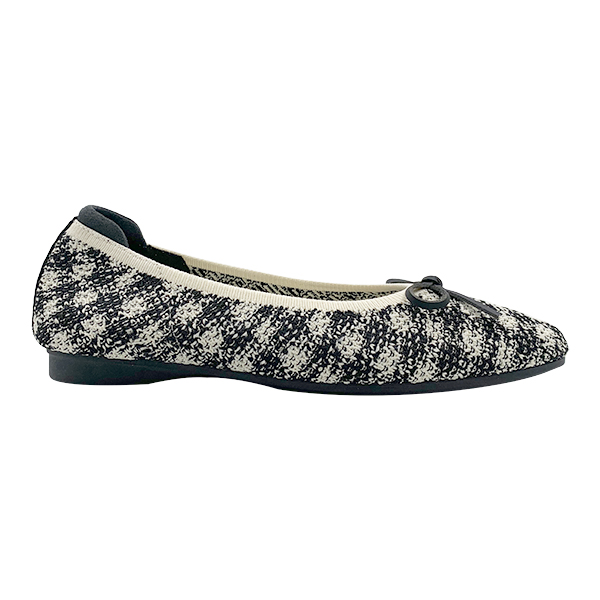 2025 Spring New Flyknit Sheepskin Pad Flat Bottom Simple and Comfortable Versatile Women's Single Shoes