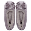 Big bow cotton slippers with toe caps flat shoes casual home shallow mouth one foot women's shoes