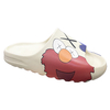 Slippers for women summer home indoor anti slip outdoor wear stepping on poop feeling thick sole simple and high-end feeling cool slippers