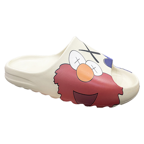 Slippers for women summer home indoor anti slip outdoor wear stepping on poop feeling thick sole simple and high-end feeling cool slippers