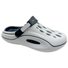 Thick soled perforated shoes for men and women for summer wear 2025 new seaside beach anti slip toe cap height increasing cool slippers
