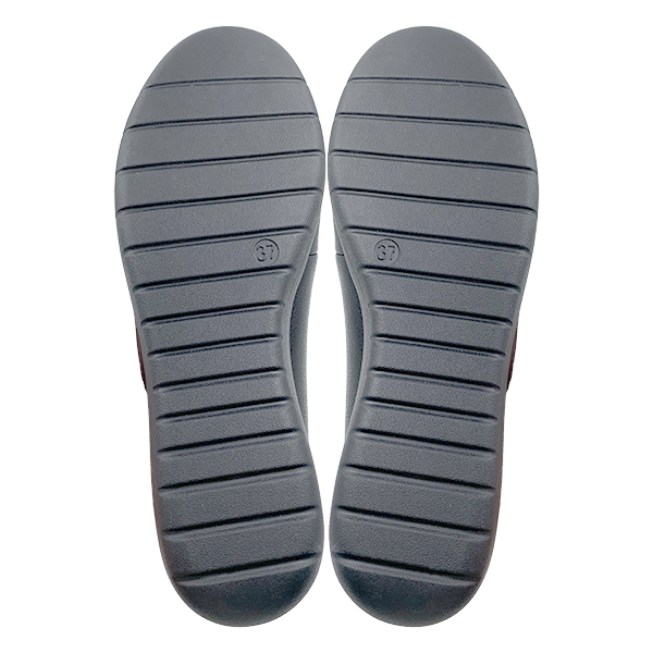 Slope heeled women's shoes 2025 new black versatile round toe inner height increasing single shoe