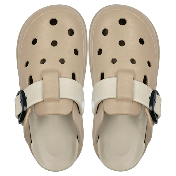 Cave shoes women's summer new style Baotou slippers thick soled couple wearing beach shoes non slip sandals