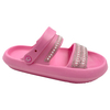 New women's home anti slip bathroom mop two character mop shower mop multi-color home slippers